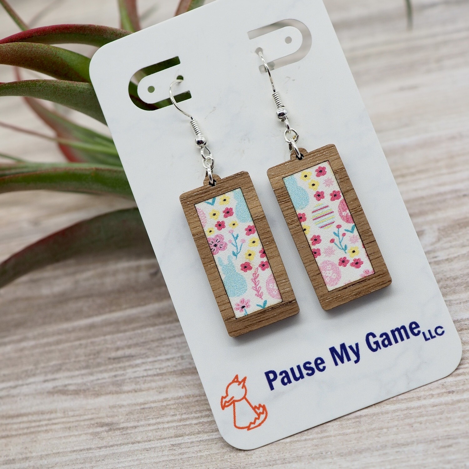 Easter Collage Earrings