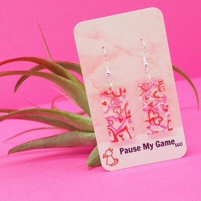 Scattered Hearts Earrings