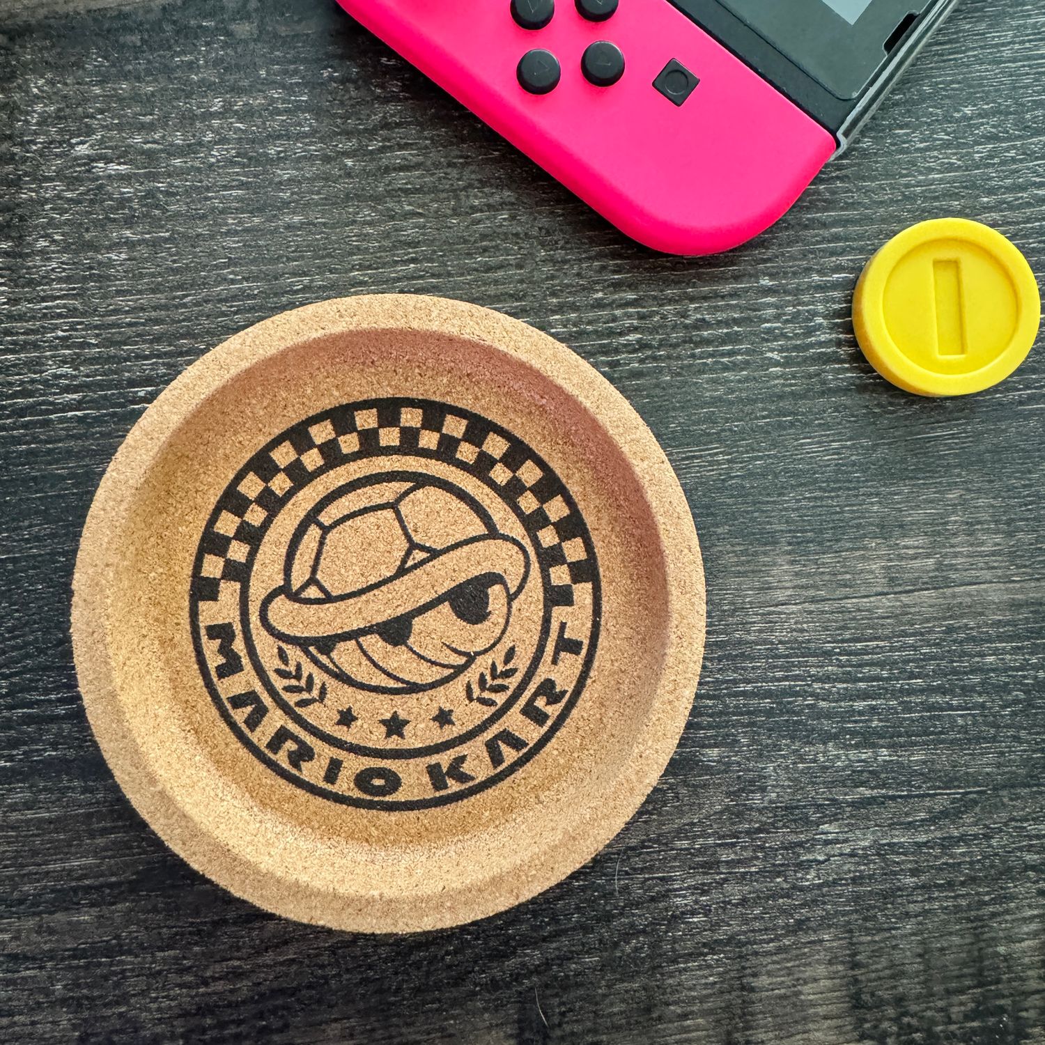 Racing Cup Cork Coaster - Shell