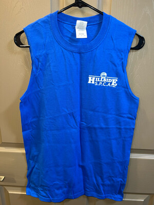 Blue Muscle Shirt (design 2)