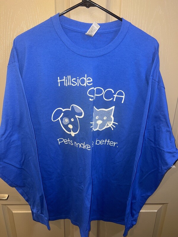 Blue Long Sleeve Tee