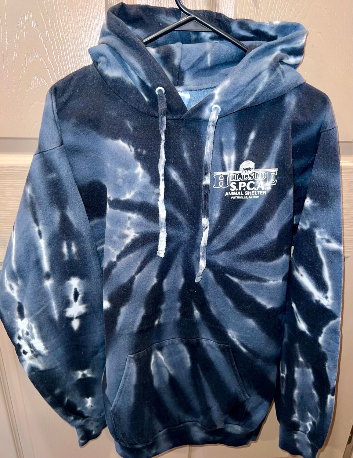 Black Tie Dye Pullover Hoodie Black Tie Dye Pullover Hoodie