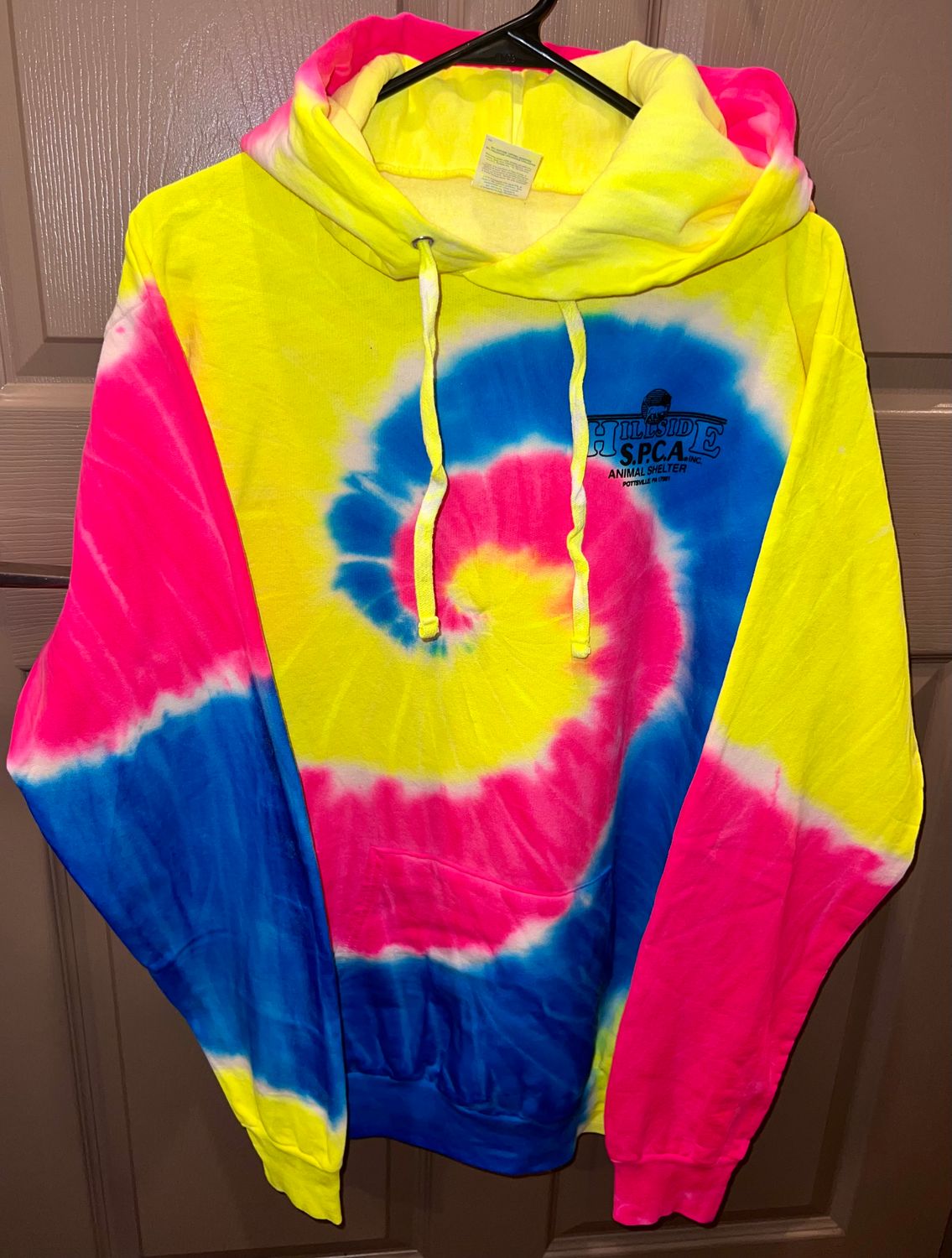 Rainbow Tie Dye Pullover Hoodie Rainbow Tie Dye Pullover Hoodie