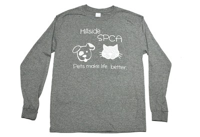 Gray Long-sleeved Tee