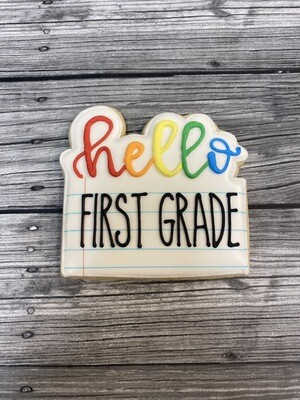 Hello (Enter Grade Here) Personalized