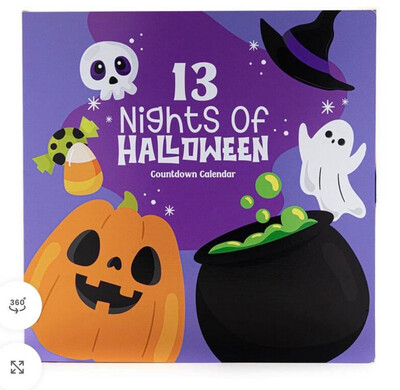 Halloween 13 Day Cookie Calendar