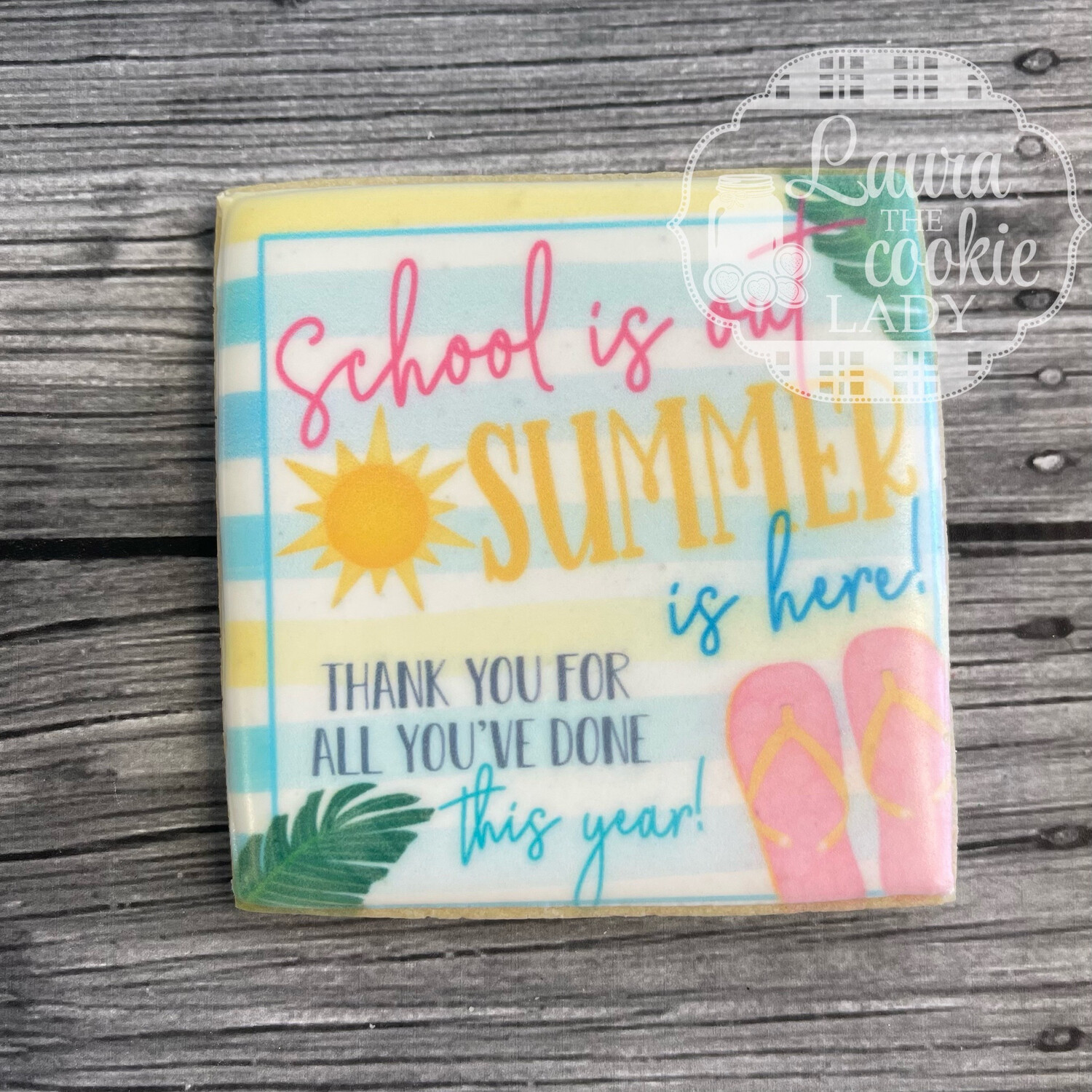 Schools Out For Summer Cookies