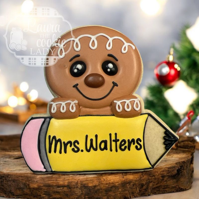 Christmas Personalized Gingy For Teacher