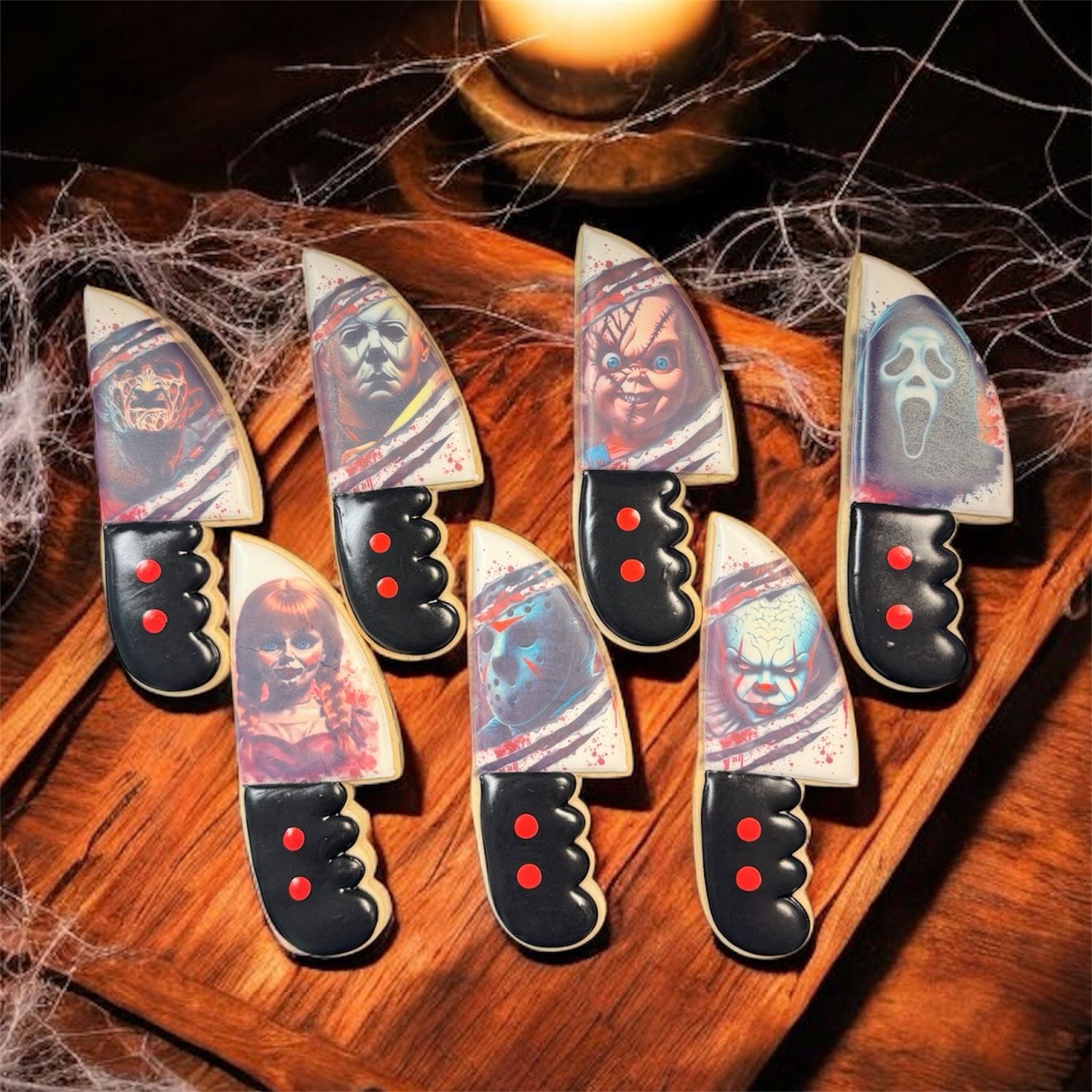 Halloween 7 Pack Of Sugar Cookie Knives