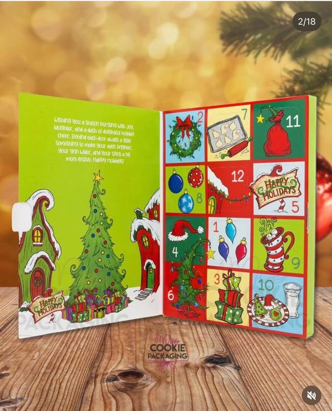 Grinch 12 Day Advent Calendar Class Sunday 12/13 At 4pm