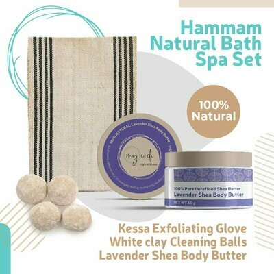 Hammam Natural Bath Spa Set