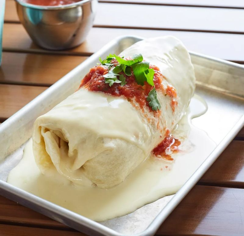 Spicy Chicken Burrito