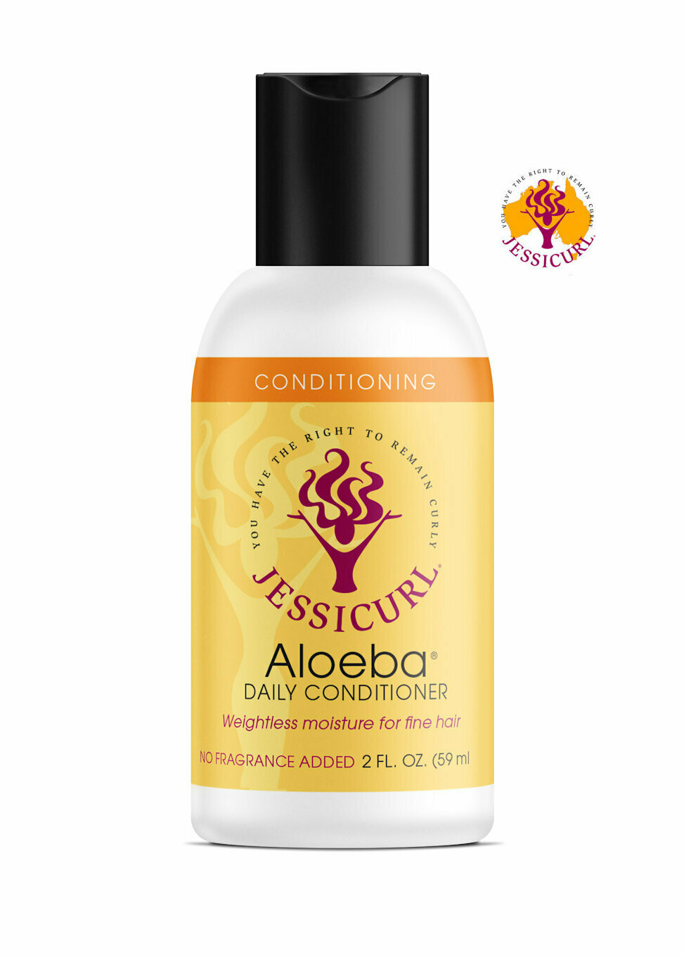 Jessicurl Aloeba Daily Conditioner 8oz No Fragrance