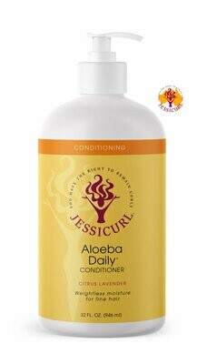 Jessicurl Aloeba Daily Conditioner 946 ml Citrus Lavender