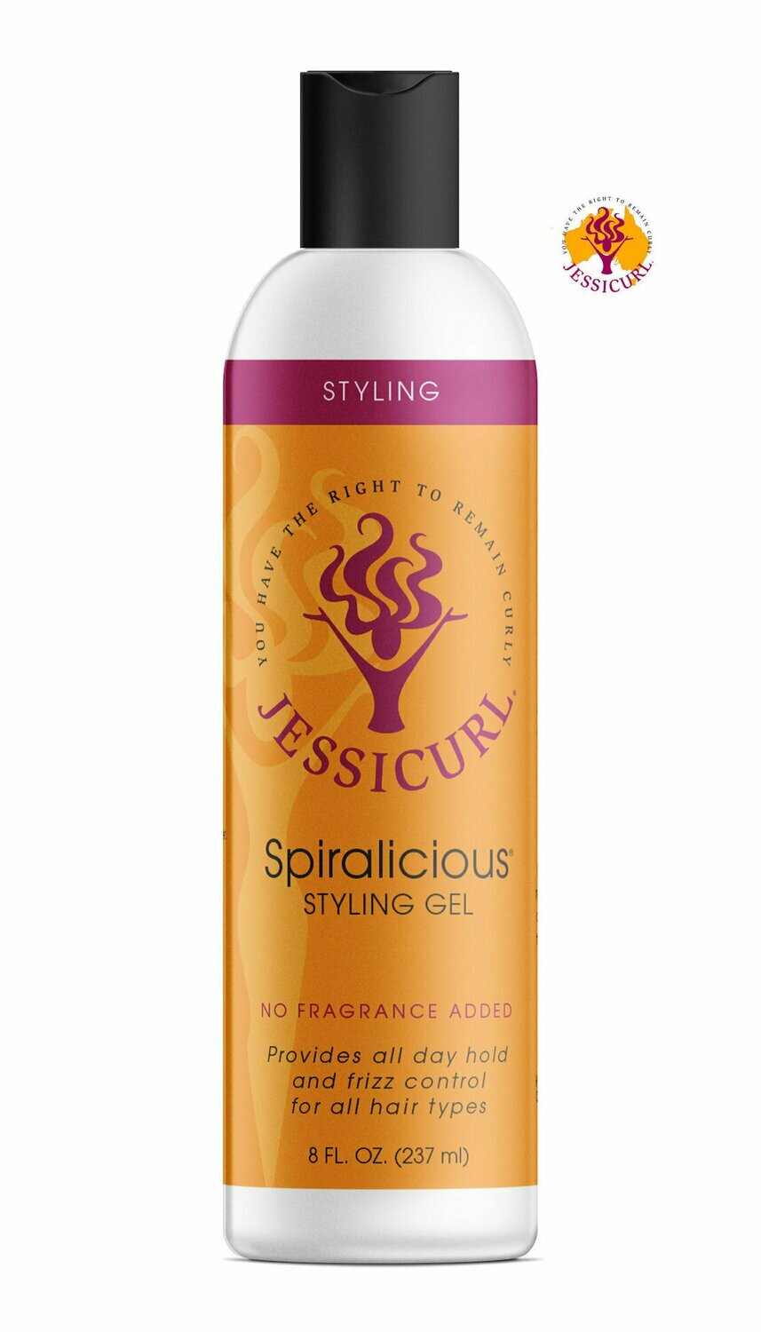Jessicurl Spiralicious Styling Gel 237ml No Fragrance