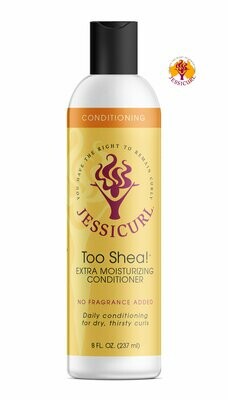 Jessicurl Too Shea! Extra Moisturising Conditioner 237ml No Fragrance Added