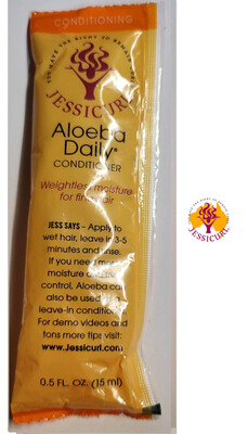 Jessicurl Aloeba Daily Conditioner sample No Fragrance Added