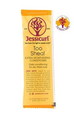 Jessicurl Too Shea! Extra Moisturising Conditioner sample (No Fragrance)
