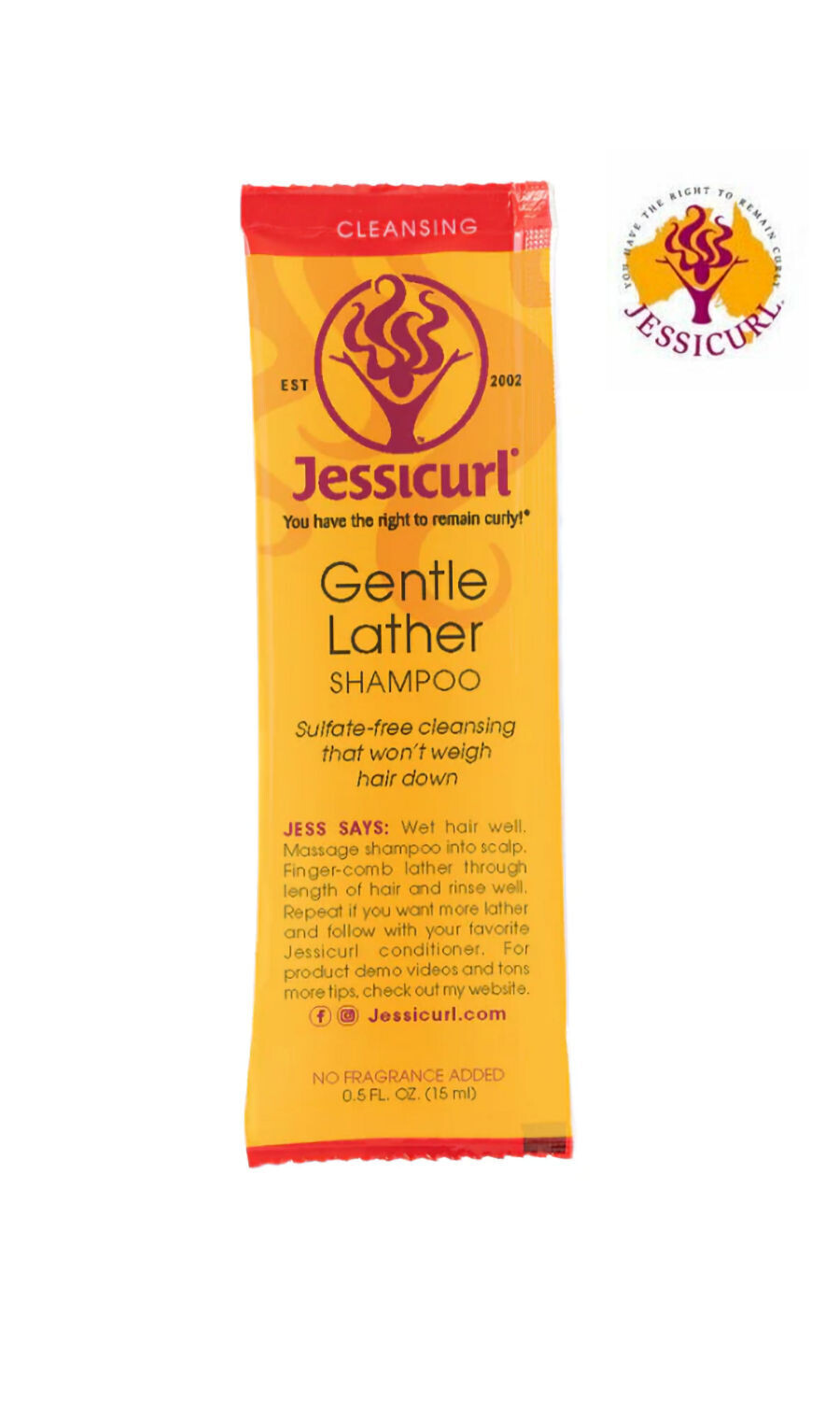 Jessicurl Gentle Lather Shampoo 946ml No Fragrance