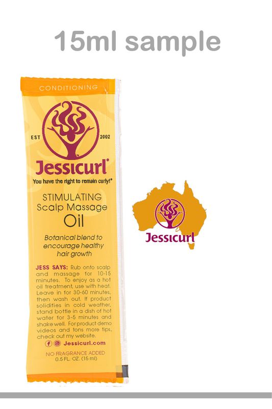 Stimulating Scalp Massage Oil sample  (No Fragrance)
