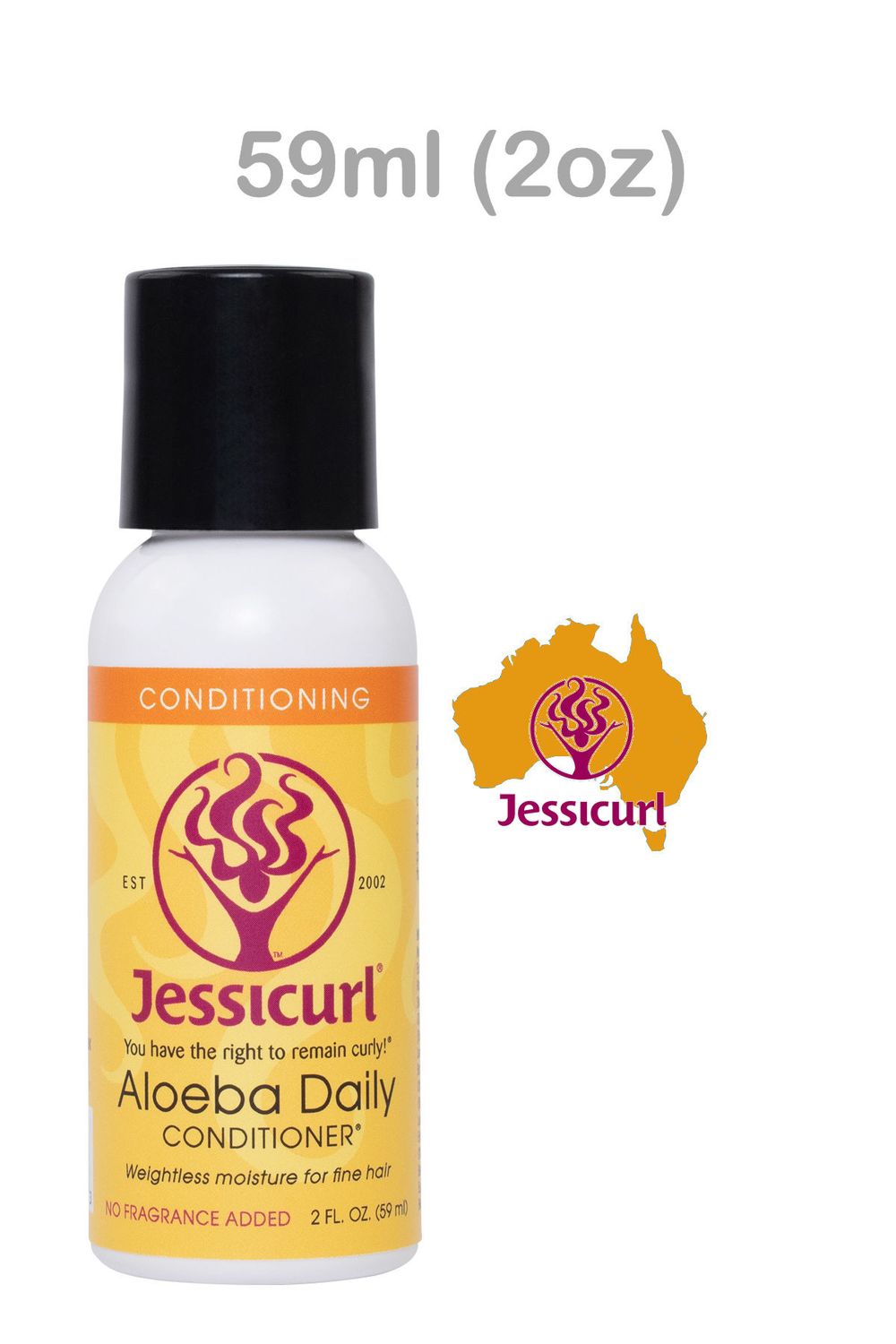 Jessicurl Aloeba Daily Conditioner 59ml (2oz)