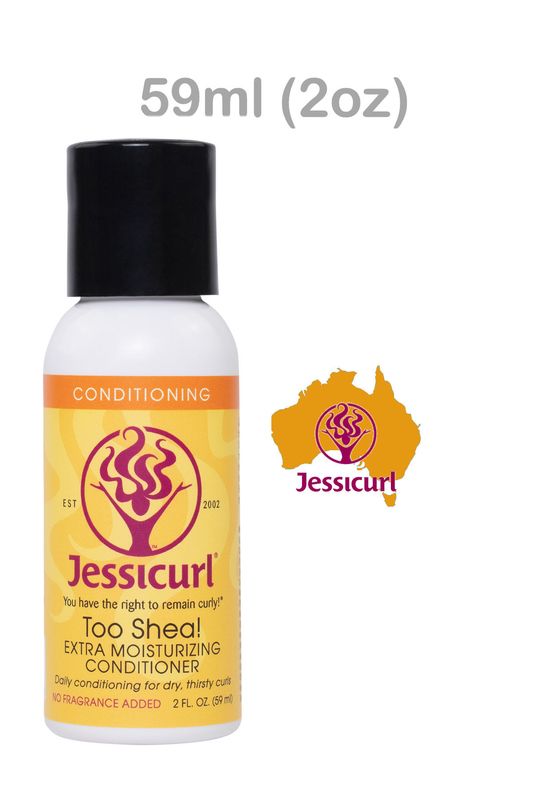 Jessicurl Too Shea! Extra Moisturising Conditioner 59ml No Fragrance Added