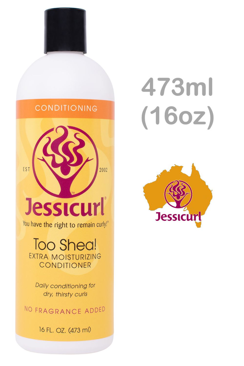 Jessicurl Too Shea! Extra Moisturising Conditioner 473ml