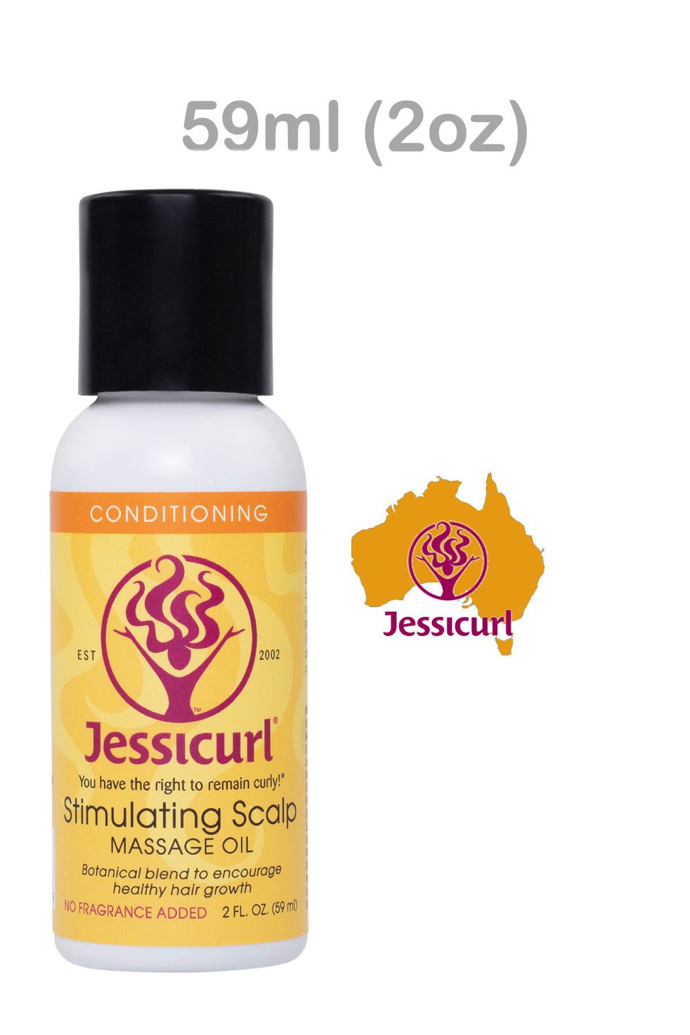 Stimulating Scalp Massage Oil 59ml