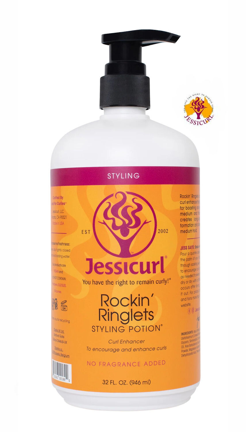 Jessicurl Rockin Ringlets 946ml (32oz)
