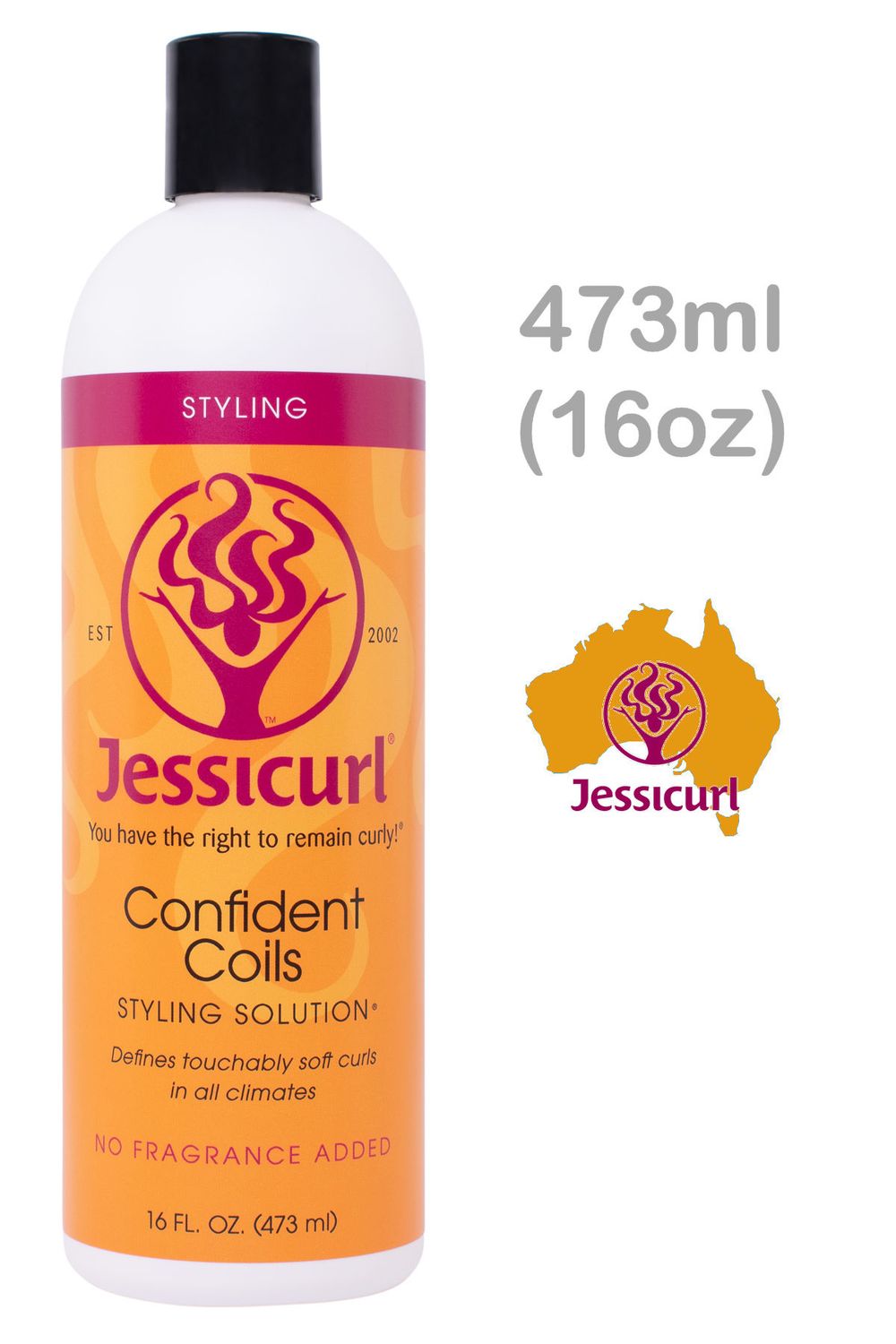 Jessicurl Confident Coils 473ml Citrus Lavender
