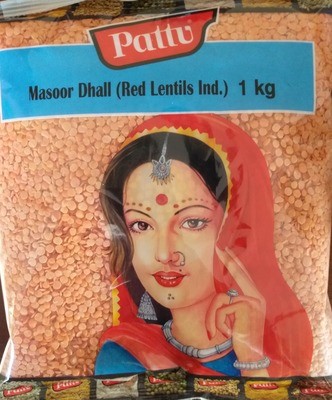 PATTU MASOOR DAL SPLIT (RED LENTILS SPLIT) 1KG