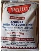 PATTU SONA MASOORI RICE 10 KG