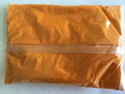 RANGOLI ORGANIC COLOUR - ORANGE 200 GMS