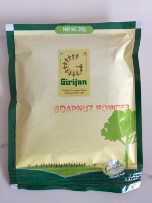 GIRIJAN SOAPNUT SHIKAKAI POWDER 25 GMS - 100% chemical free