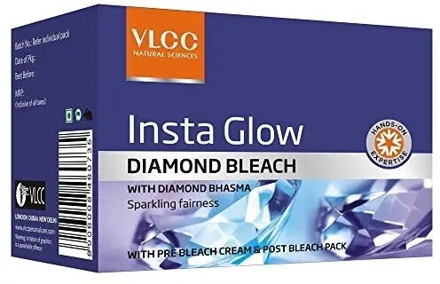 VLCC INSTA GLOW DIAMOND BLEACH 30 GMS
BUY 1 Get 1 Free