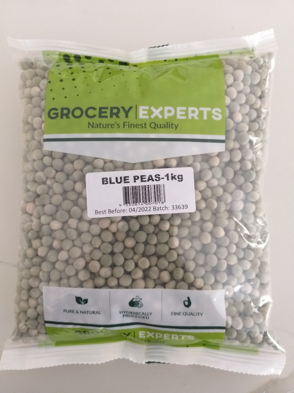 AMMAS GROCERY EXPERTS BLUE PEAS/ GREEN PEAS WHOLE (BATANI) 1 KG