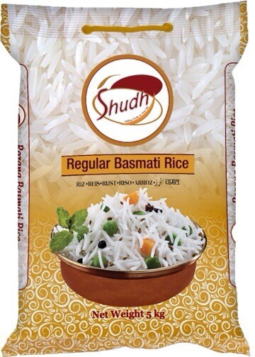 SHUDH REGULAR BASMATI RICE 5 KG