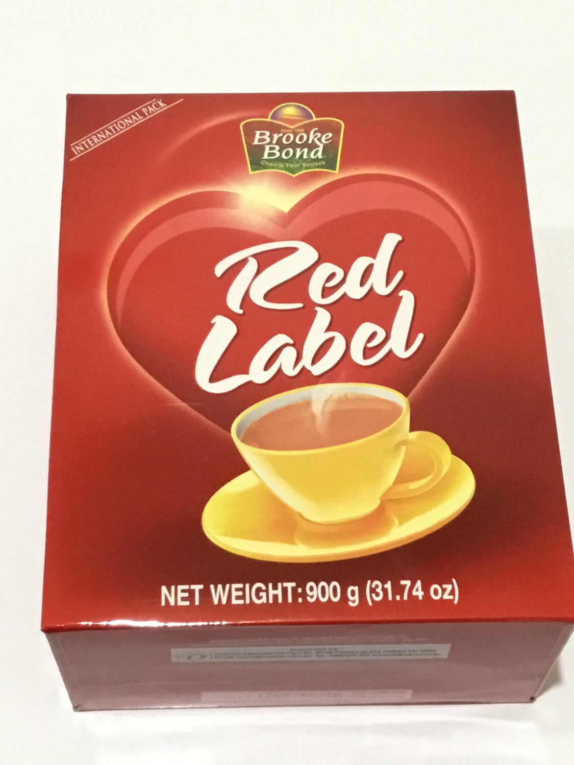 BROOKE BOND RED LABEL TEA (EXPORT PACK) 900 gms