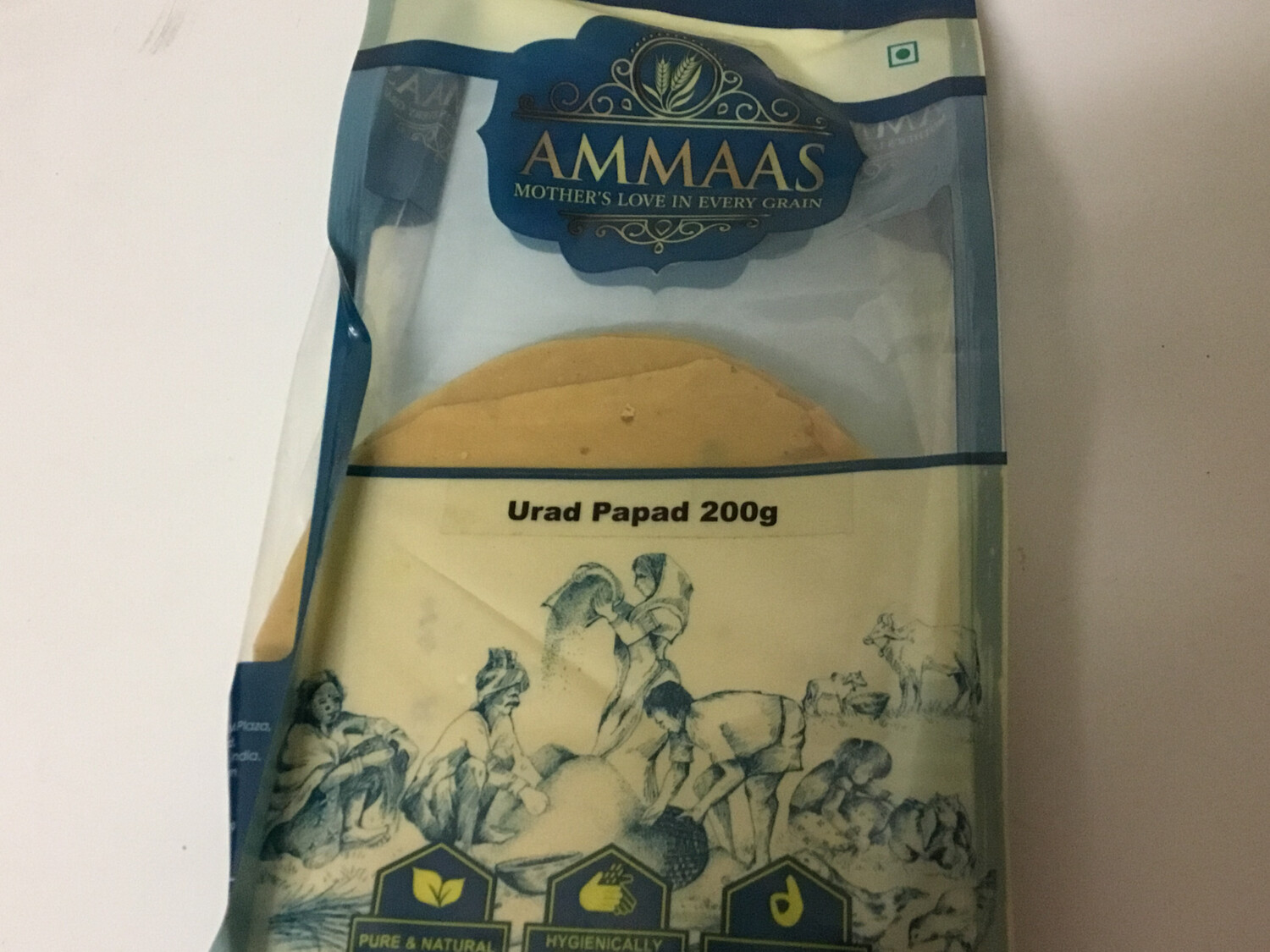 UDAD PAPPAD 200 G