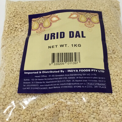 INDYA URID DAL SPLIT 1 KG