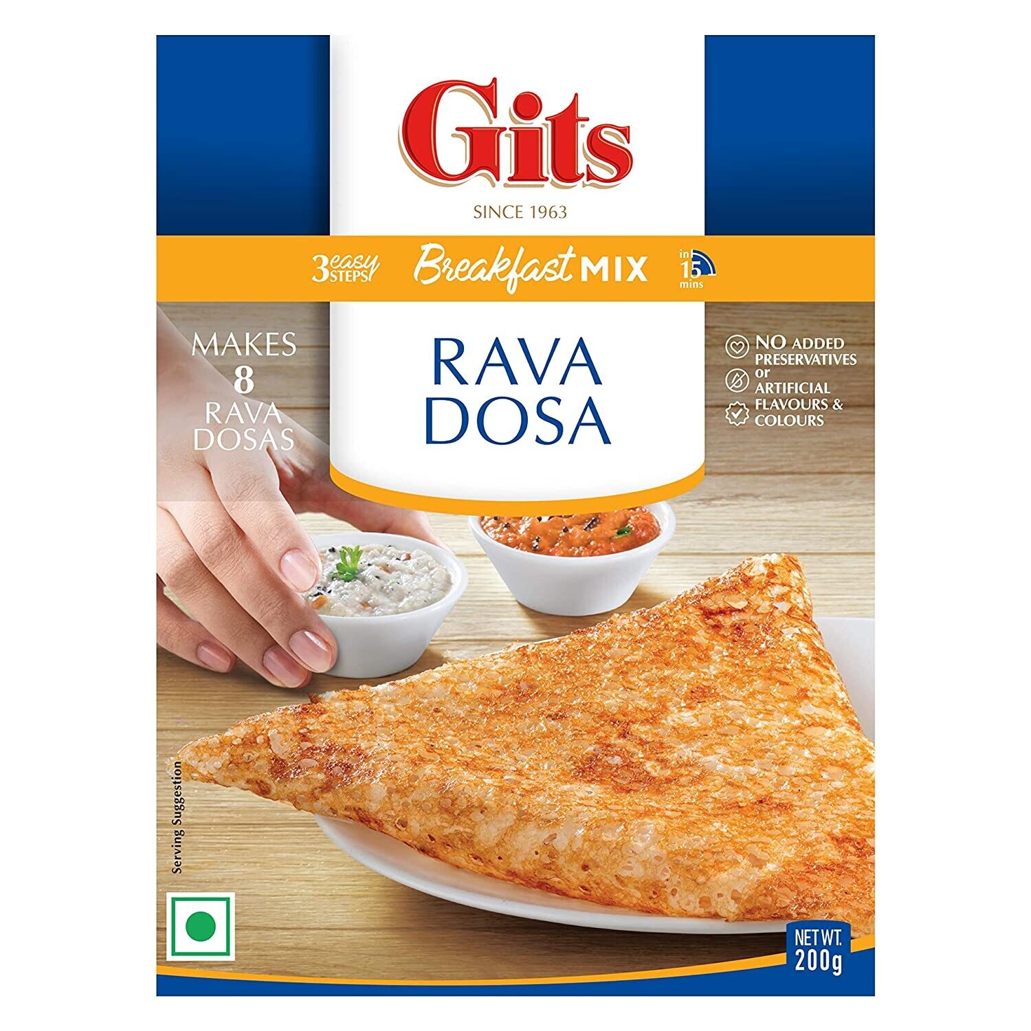 GITS RAVA DOSA MIX 500G