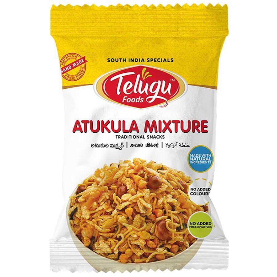TELUGU FOODS ATUKULA /POHA MIXTURE 170 G
