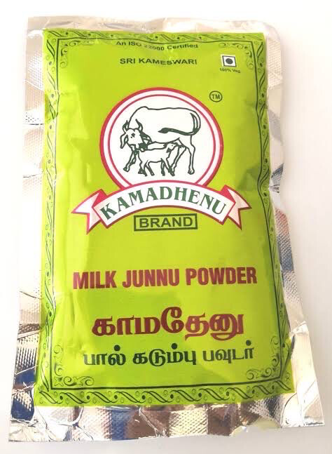 KAMADHENU JUNNU/ KHARVAS POWDER ( Custard Powder) 100 G
