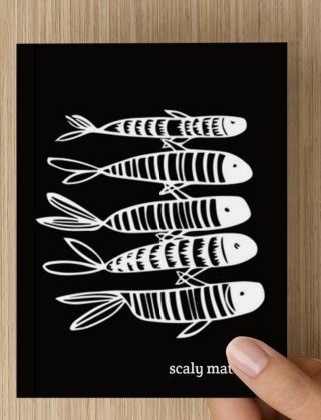 Scaly Mates GREETING CARD