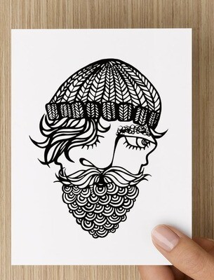 Captain Fjord GREETING CARD