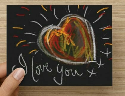 &#39;I Love You&#39; -  GREETING CARD