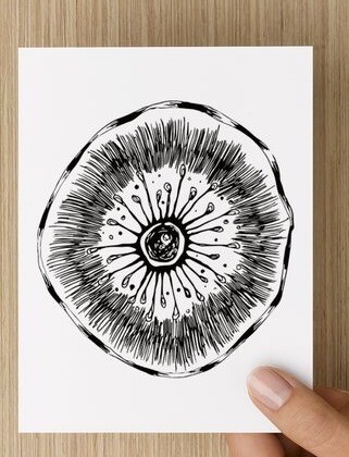 &#39;Bush Sprite&#39; -  GREETING CARD