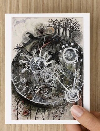 &#39;Finding Light&#39; -  GREETING CARD