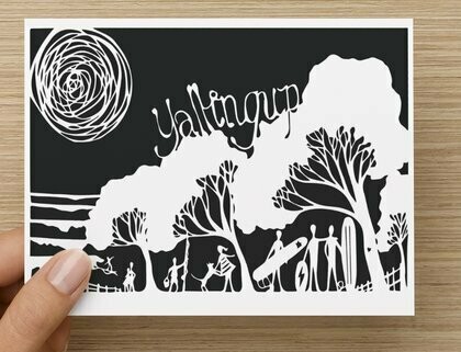 Yallingup place of love -  GREETING CARD