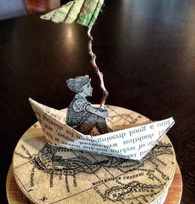 VINTAGE PAPER SCULPTURES